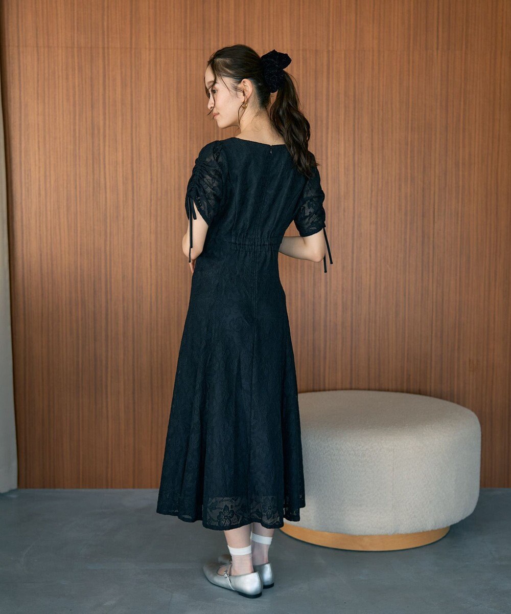 earth music&ecology パネル切り替えレースワンピース 