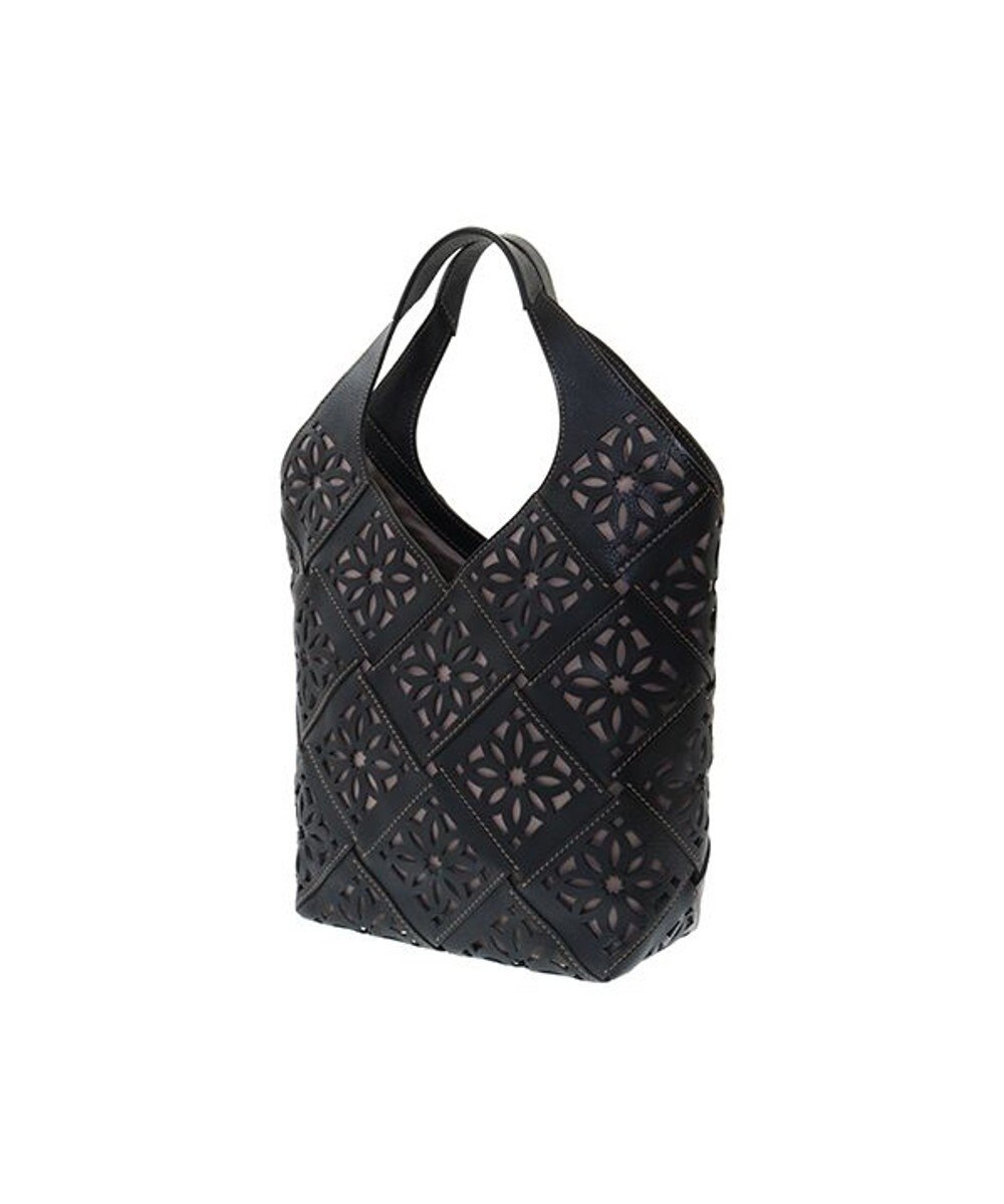 genten サステナブルカットワーク トートバッグ（大） 