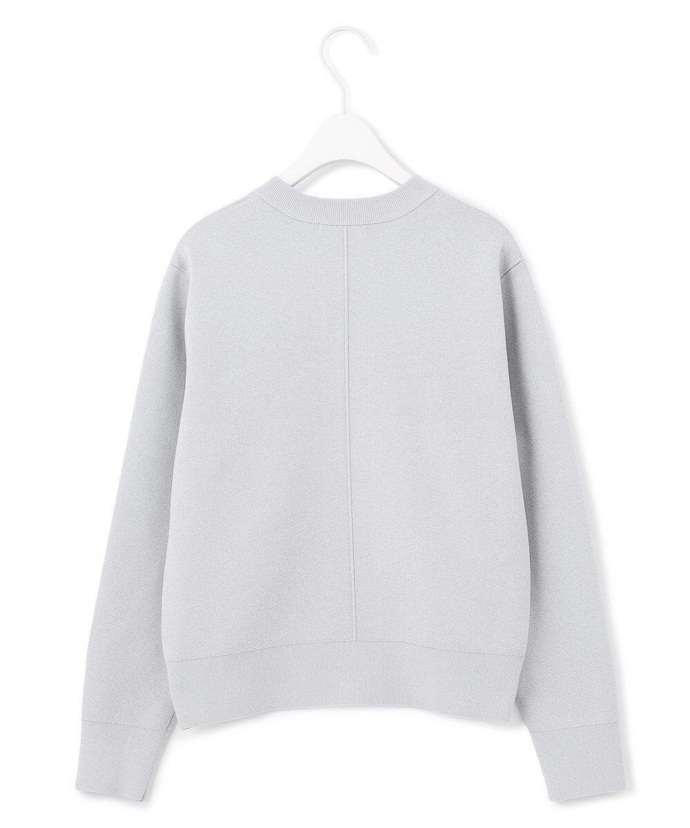 ICB L 【洗える】コットンポリエステルスムース ニットブルゾン 