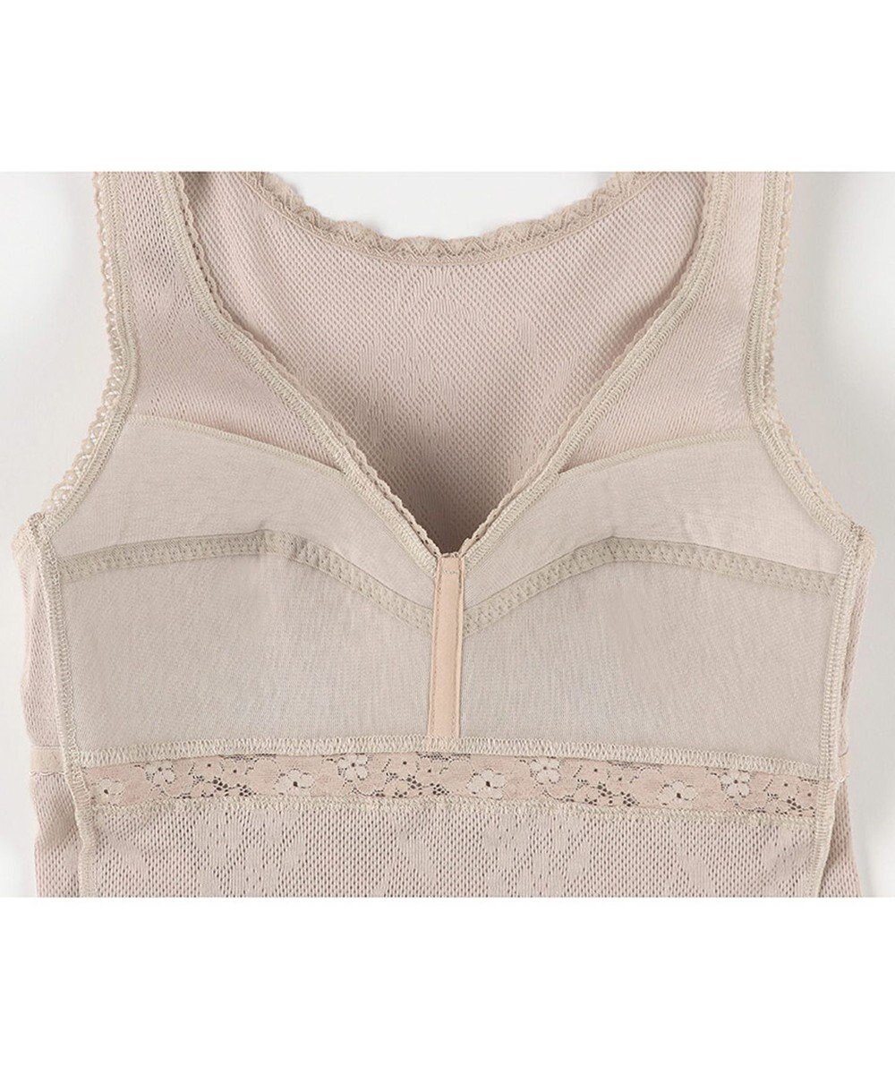 Wing カップ付きインナー 綿100％(身生地) さらっと快適 【綿100％ メッシュタイプ】 ブラトップ タンクトップ 春 夏 EL6186 ウイング／ワコール 