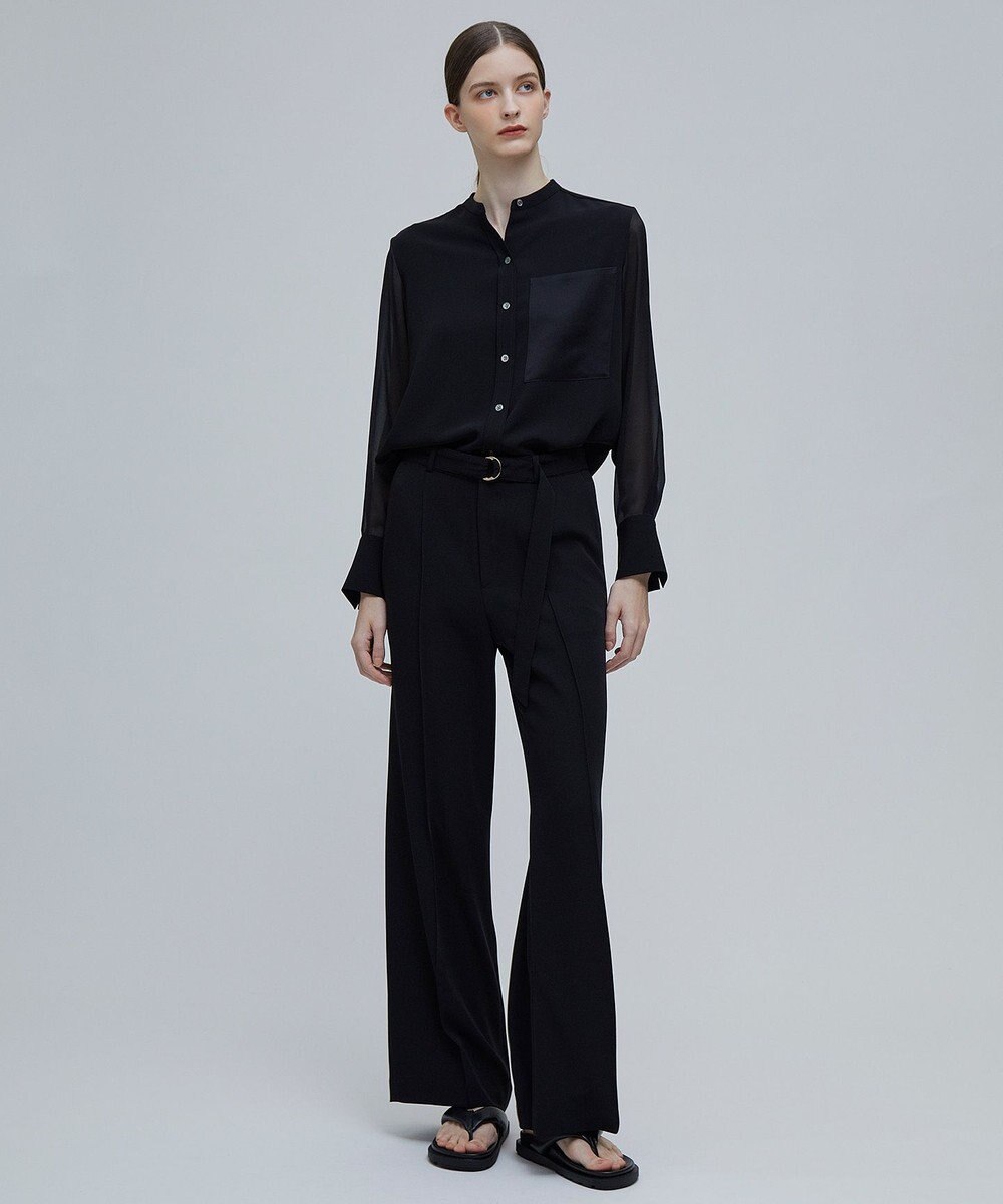 BEIGE， SAMUEL / スタンドカラーブラウス 