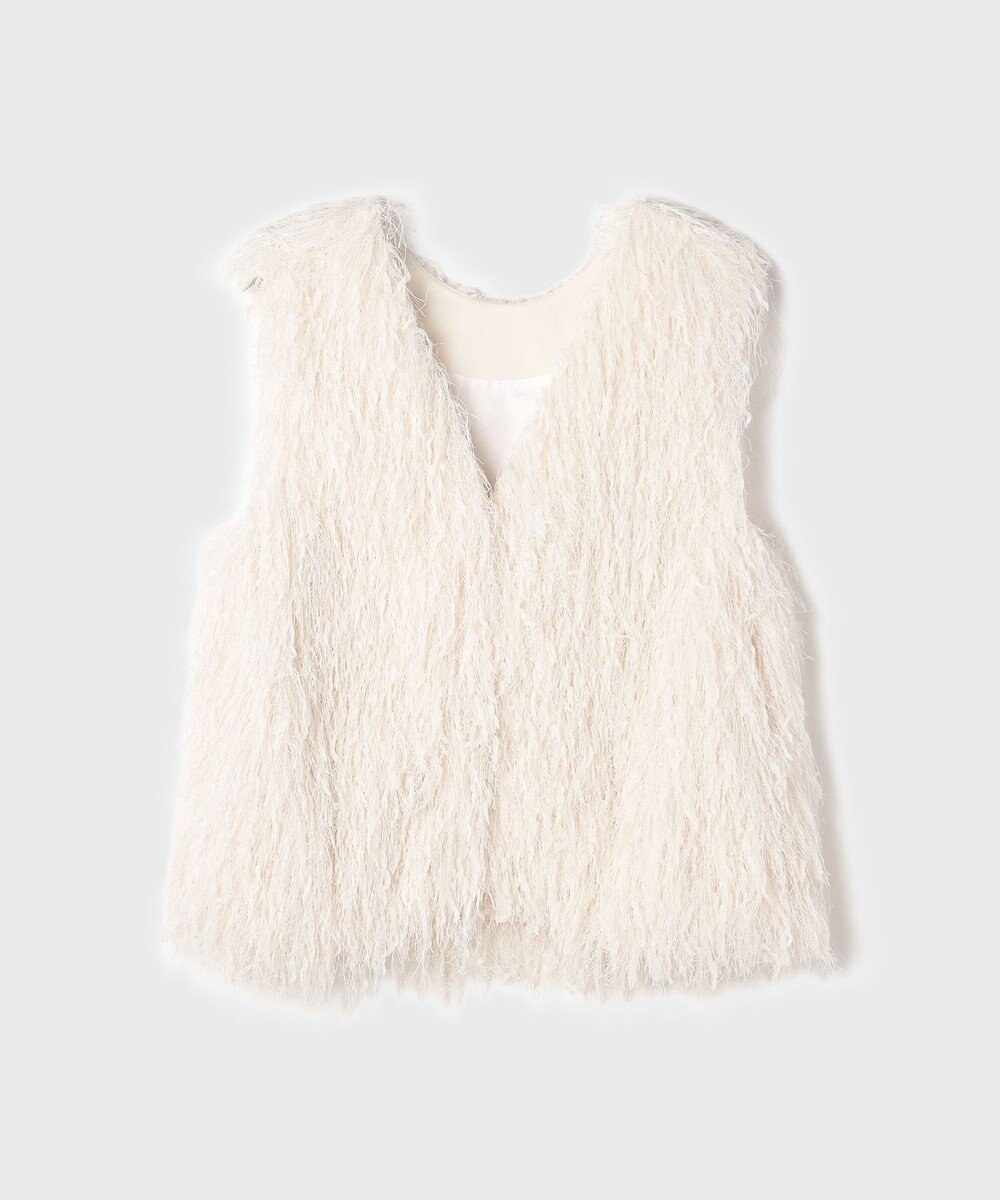 GRACE CONTINENTAL フリンジベスト 