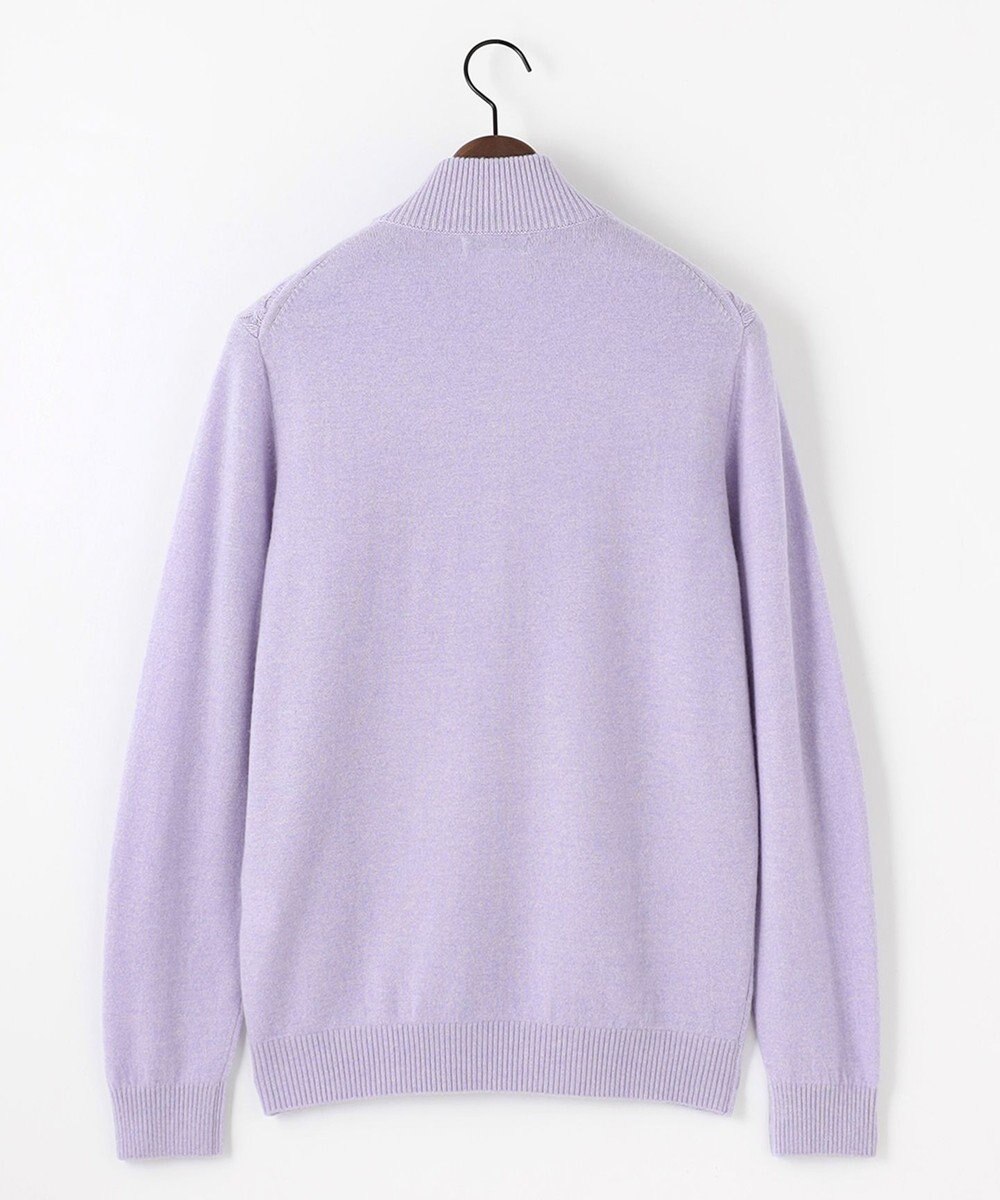 JOSEPH ABBOUD 【キングサイズ・暖か/軽量】カシミヤブレンド ハーフジップ ニット 