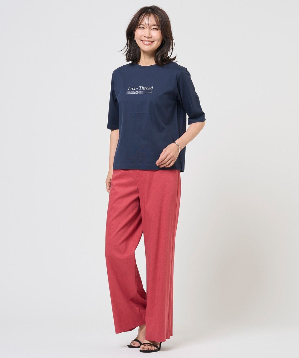 J.PRESS LADIES S ロゴTシャツ 