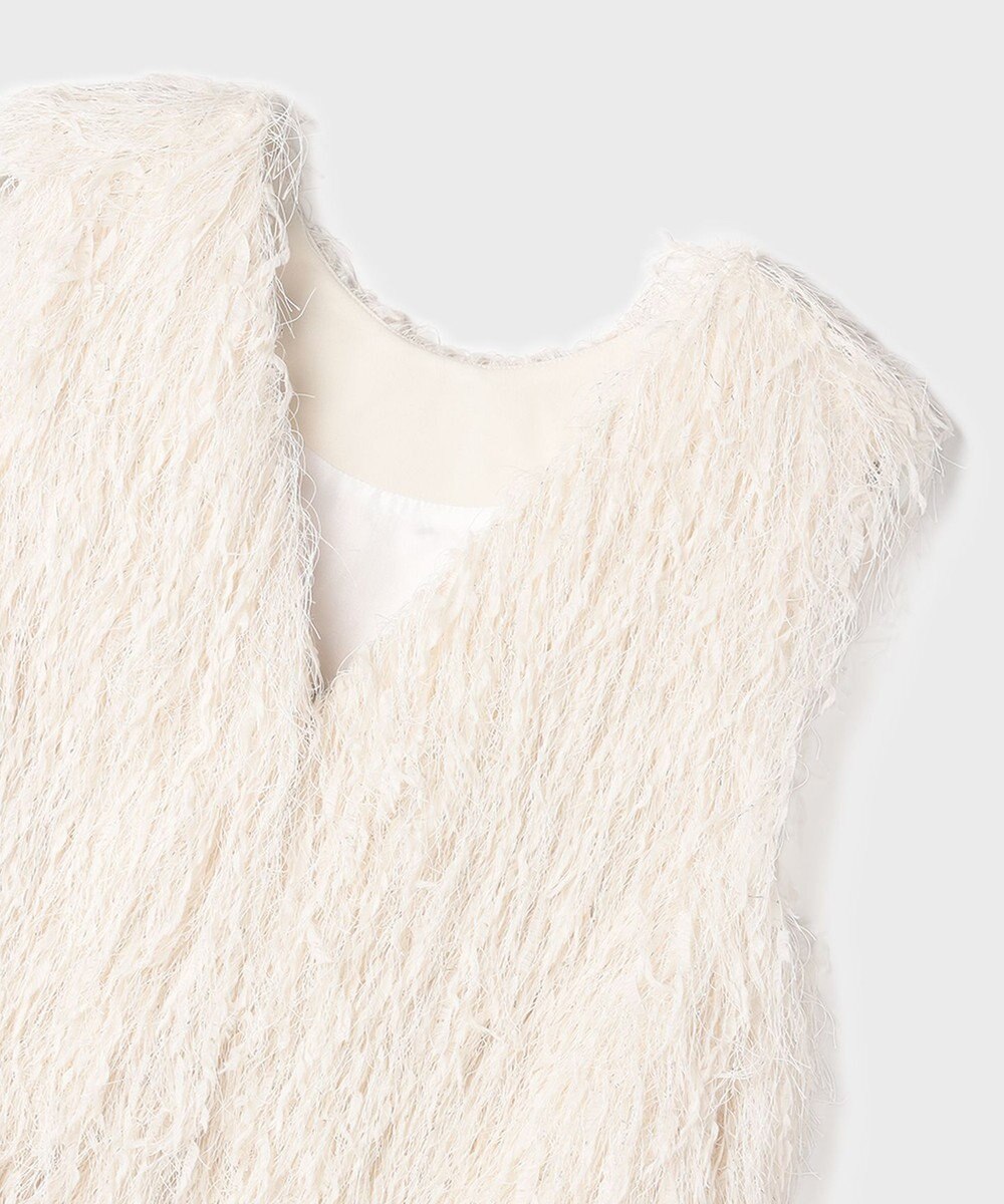 GRACE CONTINENTAL フリンジベスト 