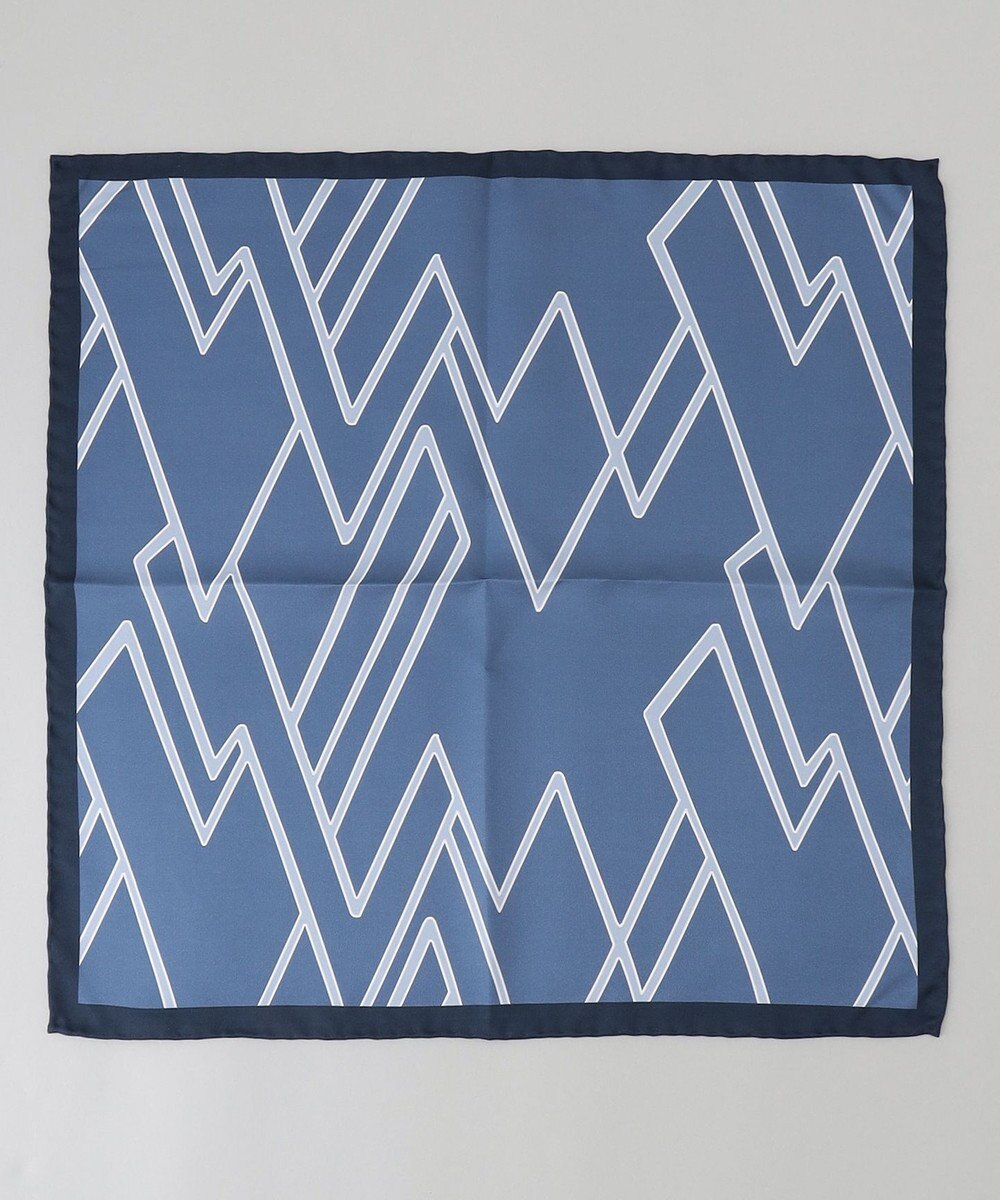 GOTAIRIKU 日本製【シルク100％】オリジナル柄チーフ 