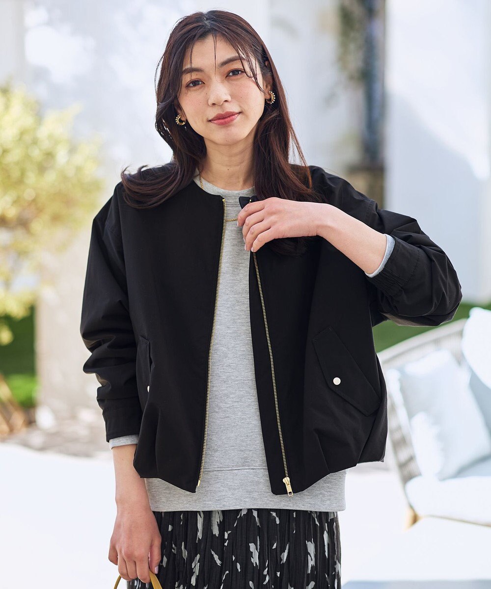 ANY 撥水バルーンブルゾン 