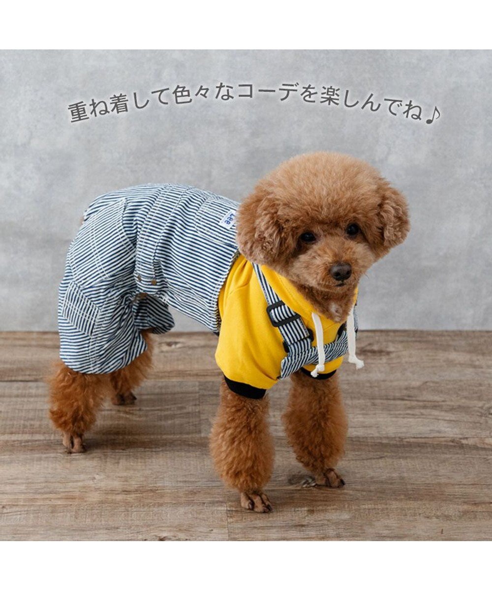 PET PARADISE Lee ビッグ ロゴ パーカー 《イエロー》 小型犬 