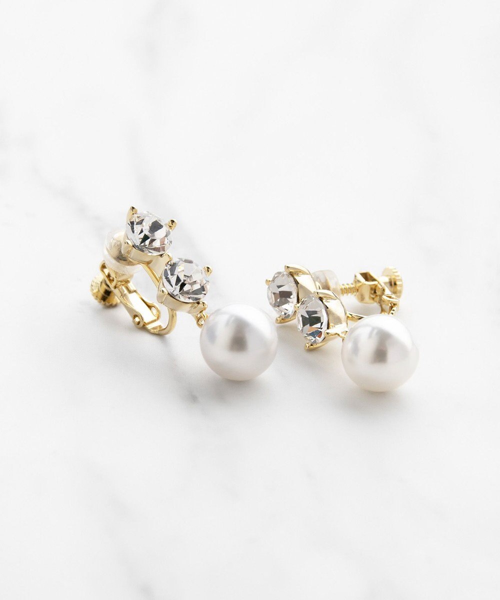 TOCCA TROIS BIJOUX＆PEARL EARRING イヤリング 