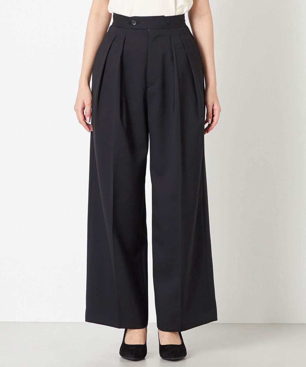 NAVE 【Nave】ウールポリエステルツイル パンツ 