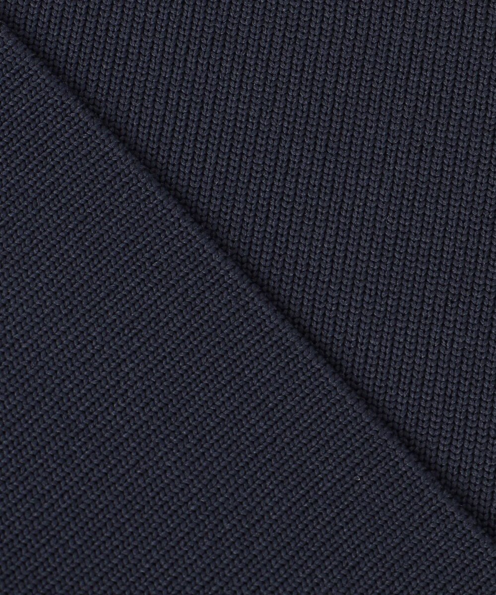 自由区 L モールブロッキング ニット 