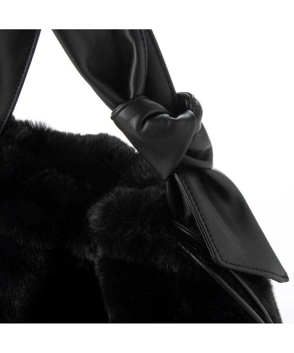 UNBILLION cachecache リボンハンドルエコファードロストバッグ 