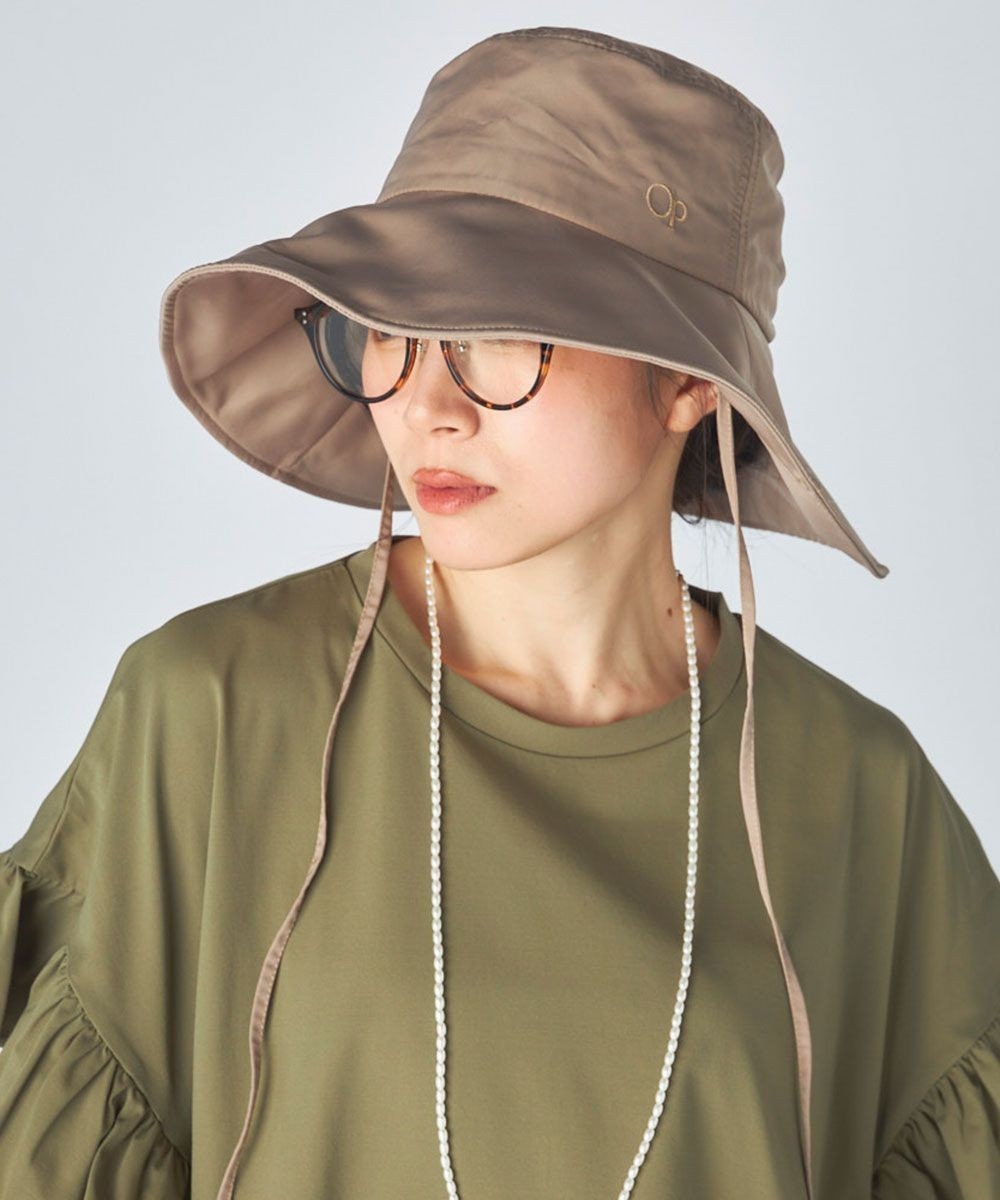 OP／FILA 【Ocean Pacific】UVカットつば広ハット 