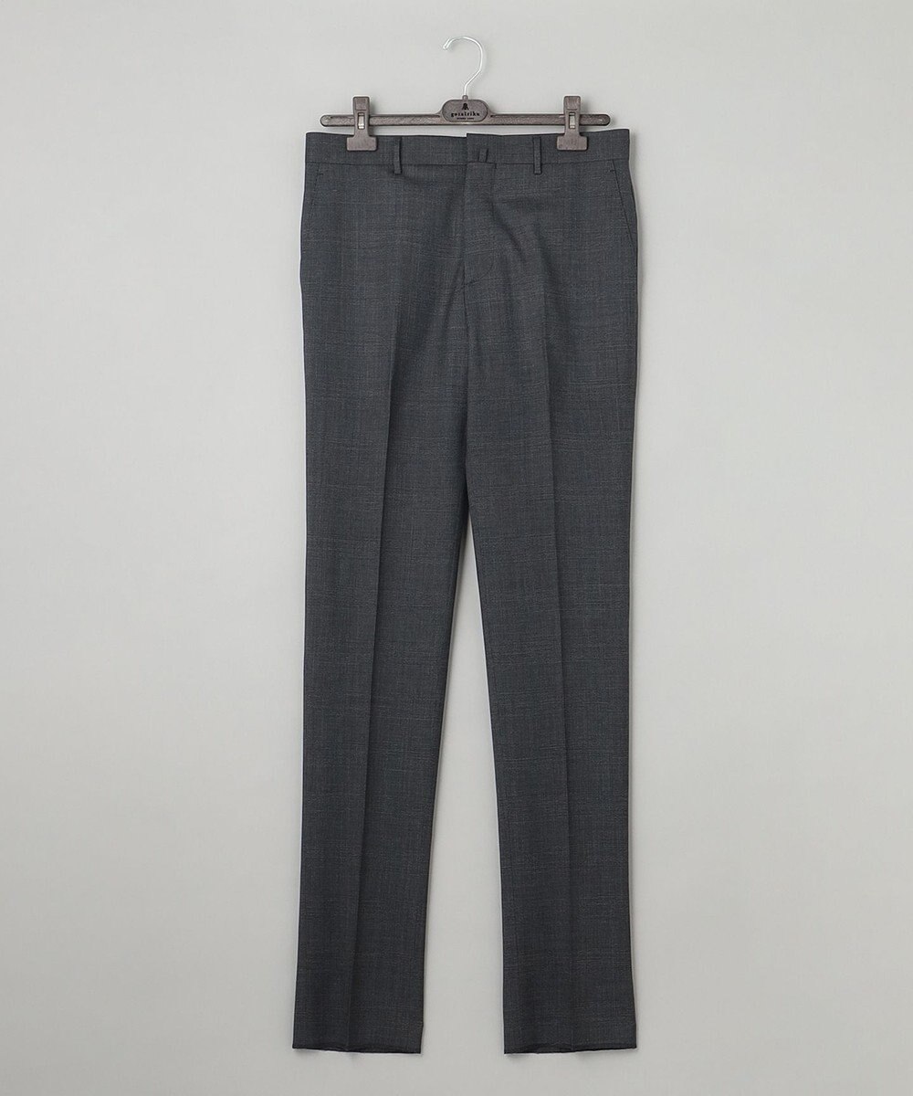 GOTAIRIKU ロングセラー【洗える/折り目加工/シワになりにくい/ウエストアジャスター】ウォッシャブル サマーウール100％パンツ_限定色(ノータック)23/24年モデル 