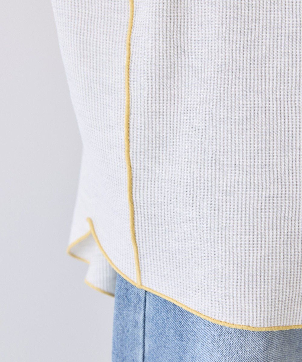 AMERICAN HOLIC 【WEB限定】ワッフル配色メロープルオーバー 