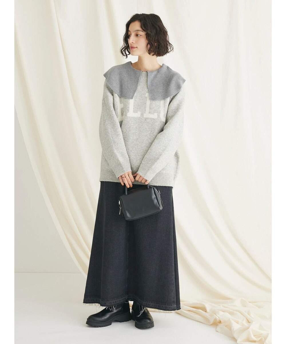 CRAFT STANDARD BOUTIQUE ロゴジャガードニットプルオーバー 