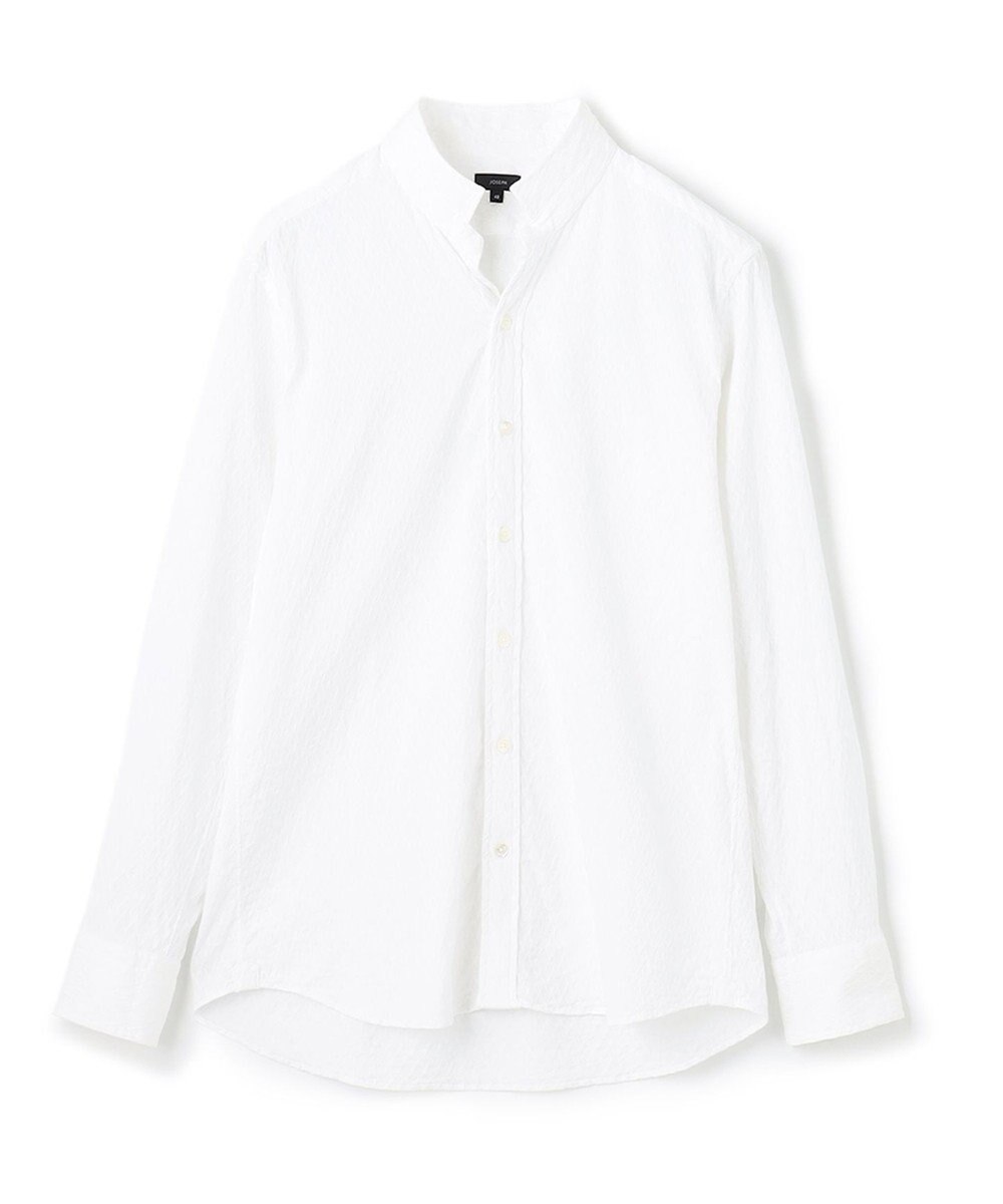 JOSEPH HOMME アロージャガードストレッチ ウイングカラーシャツ 