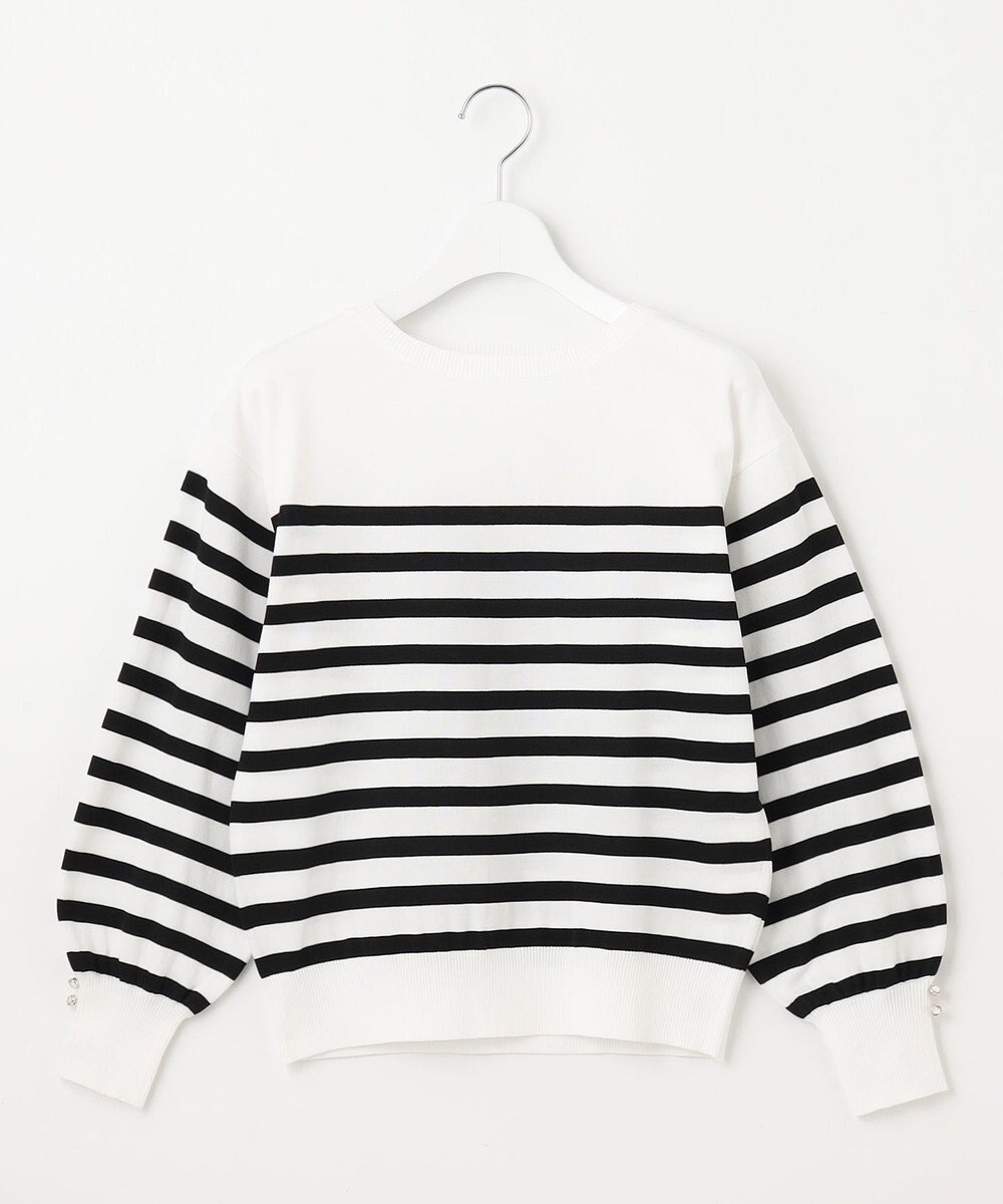 Feroux 【洗える】ビジューポイント ニット 