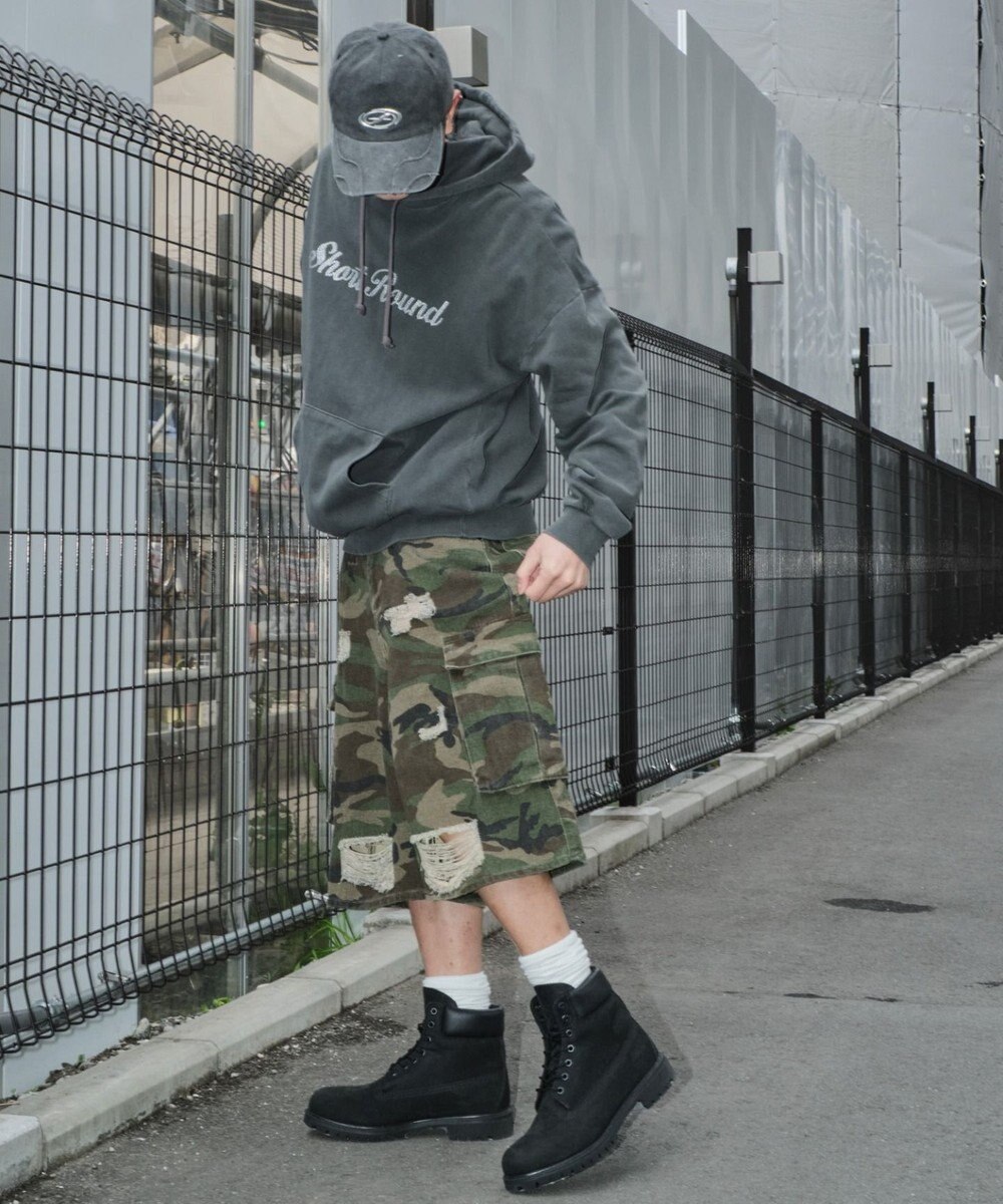 WEGO スーパーバギーカモフラカーゴショーツ 