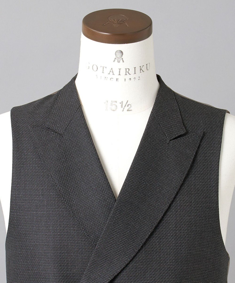 GOTAIRIKU 【ZEGNA/ゼニア】ISLANDFLEECE/アイランドフリース 3ピーススーツ（グレー） 