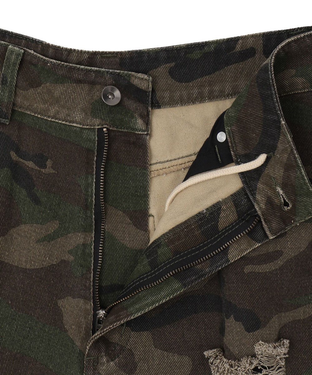 WEGO スーパーバギーカモフラカーゴショーツ 