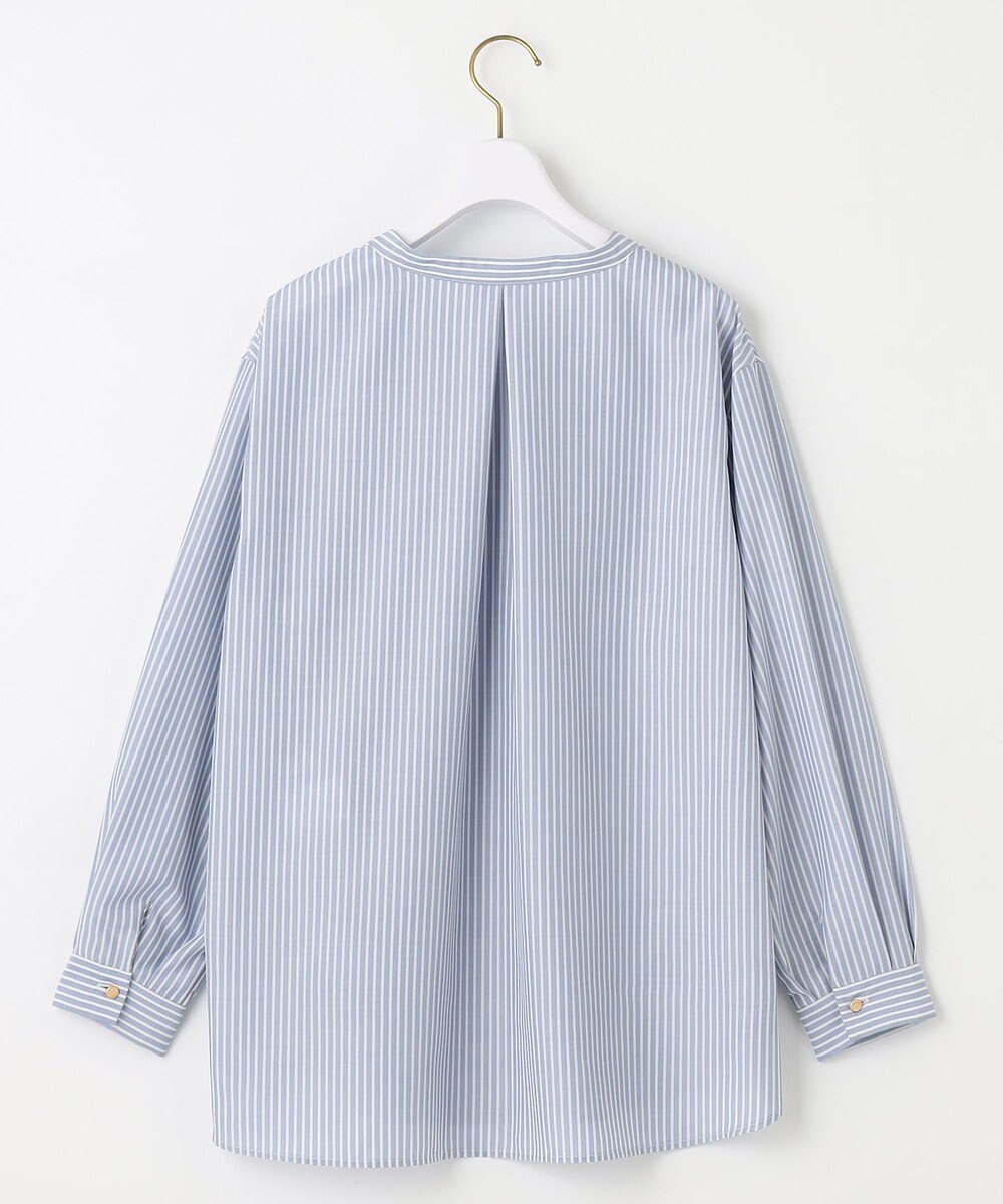 ANY SIS 【AIコラボ】スタンドカラースキッパー ブラウス 