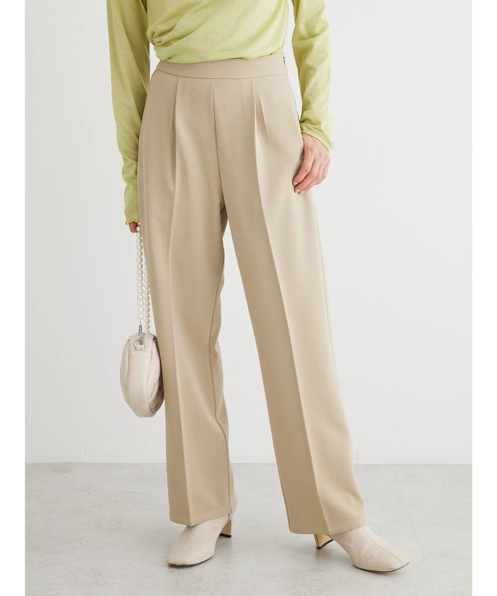 Green Parks ・Ｐｅｔｉｔ　Ｆｌｅｕｒ　タックテーパードパンツ 