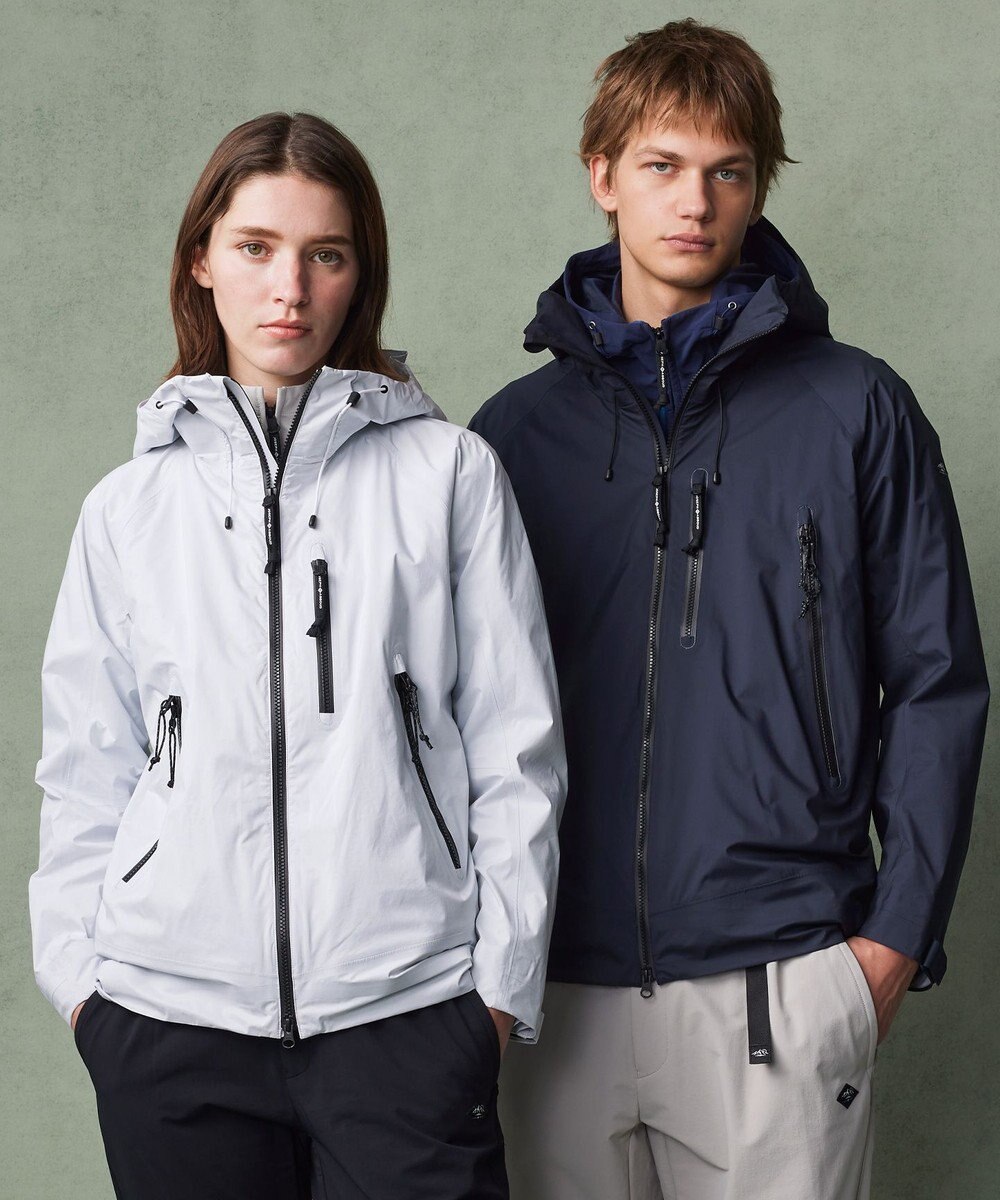 JOSEPH ABBOUD MOUNTAIN 【軽量/撥水/防風/透湿/ライナードッキング対応】ウルトラフライナイロン マウンテンシェルパーカー 