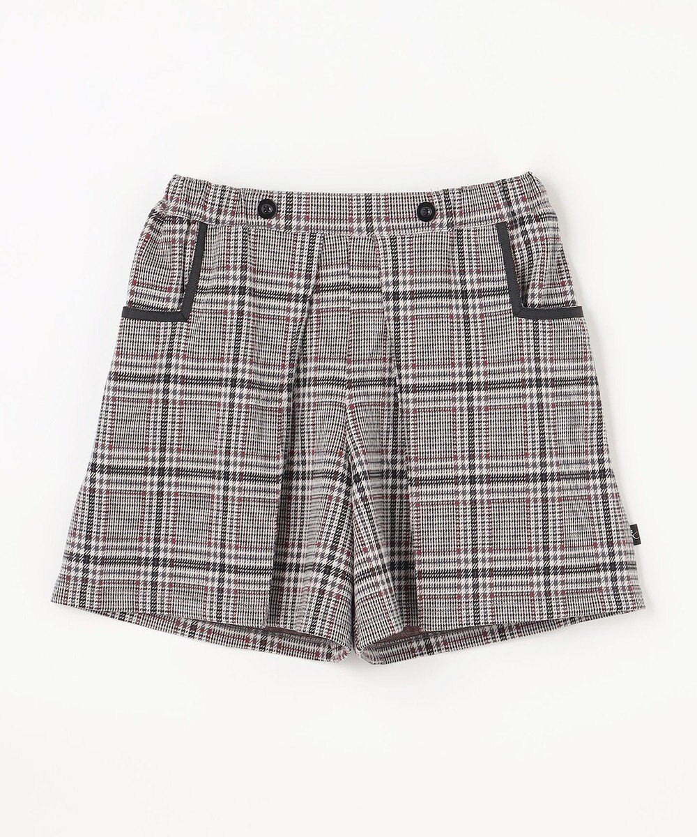 組曲 KIDS 【150-160㎝】レディチェック キュロット 