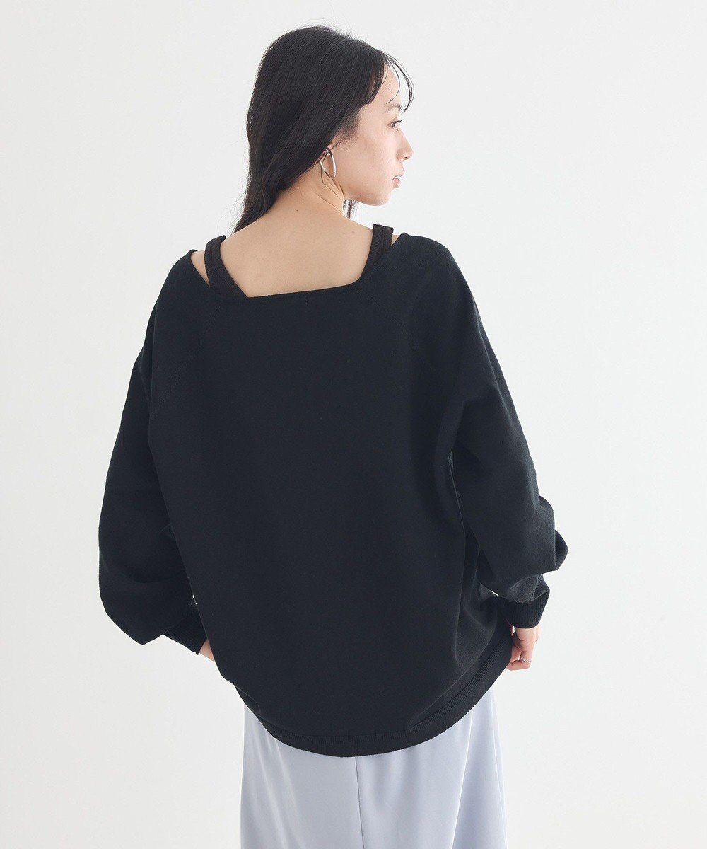 earth music&ecology ディープＶネックプルオーバー 