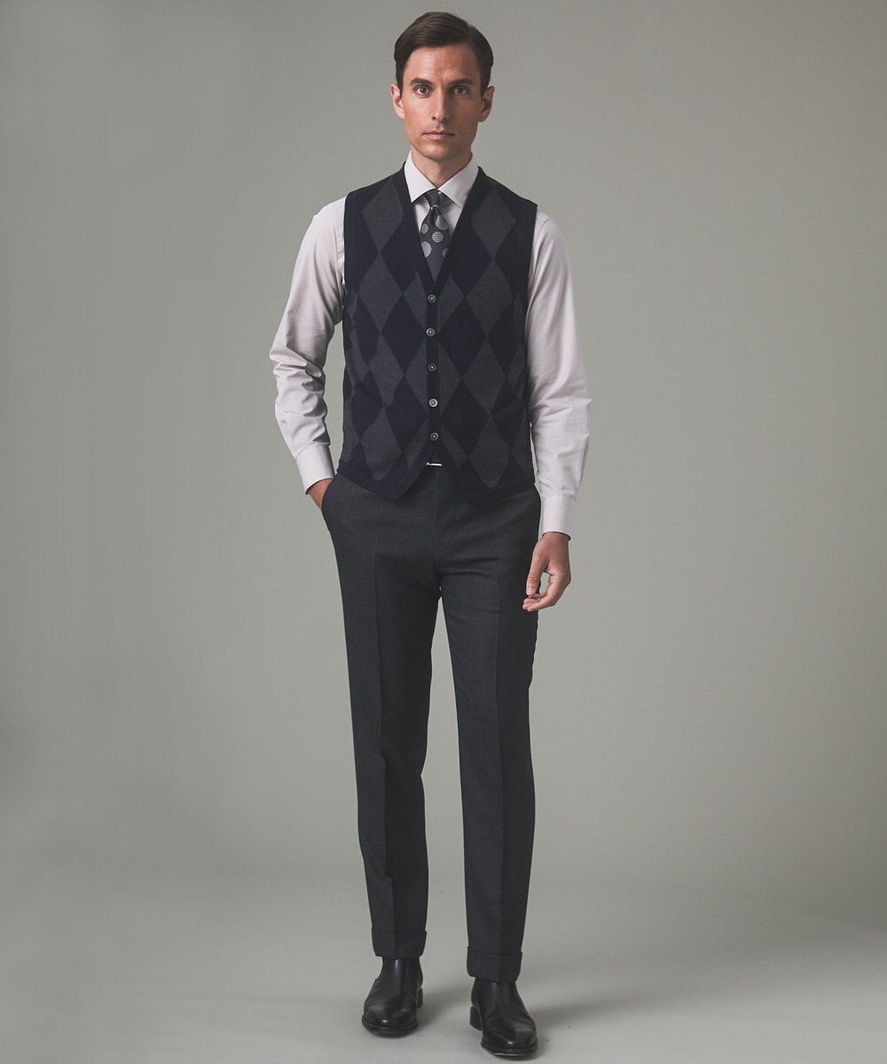 GOTAIRIKU 【ZEGNA/ゼニア】ISLANDFLEECE/アイランドフリース 3ピーススーツ（グレー） 