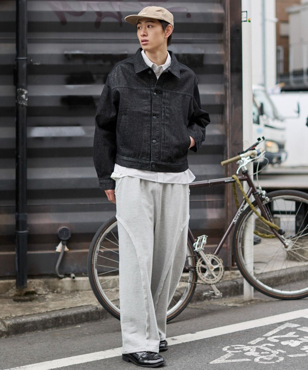 WEGO 【ユニセックス着用ITEM】リジットデニムジャケット 