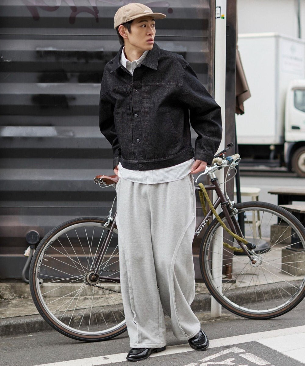 WEGO 【ユニセックス着用ITEM】リジットデニムジャケット 