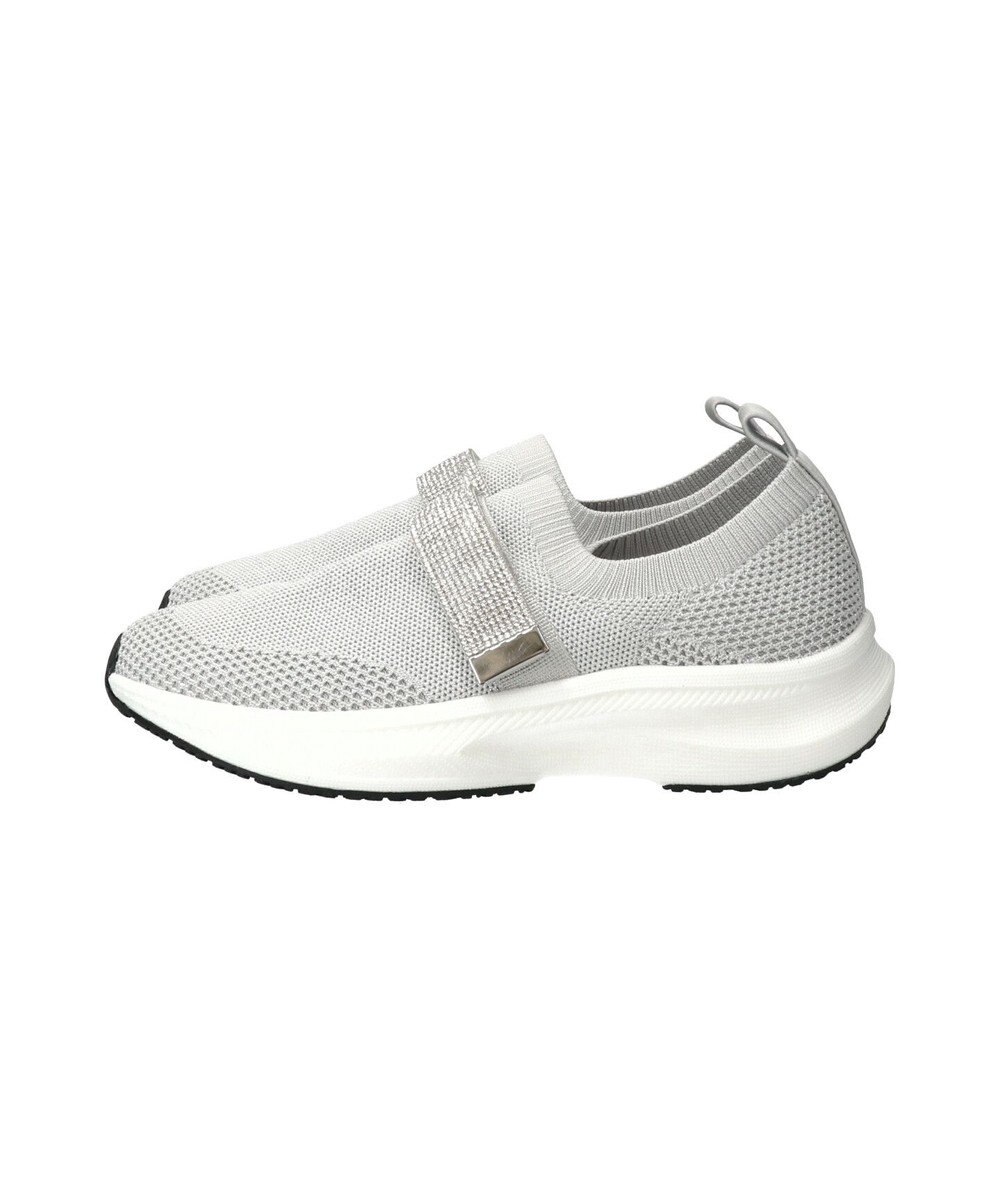 Bridget Birkin 【Bridget Birkin】ベルトストーンニットスニーカー 