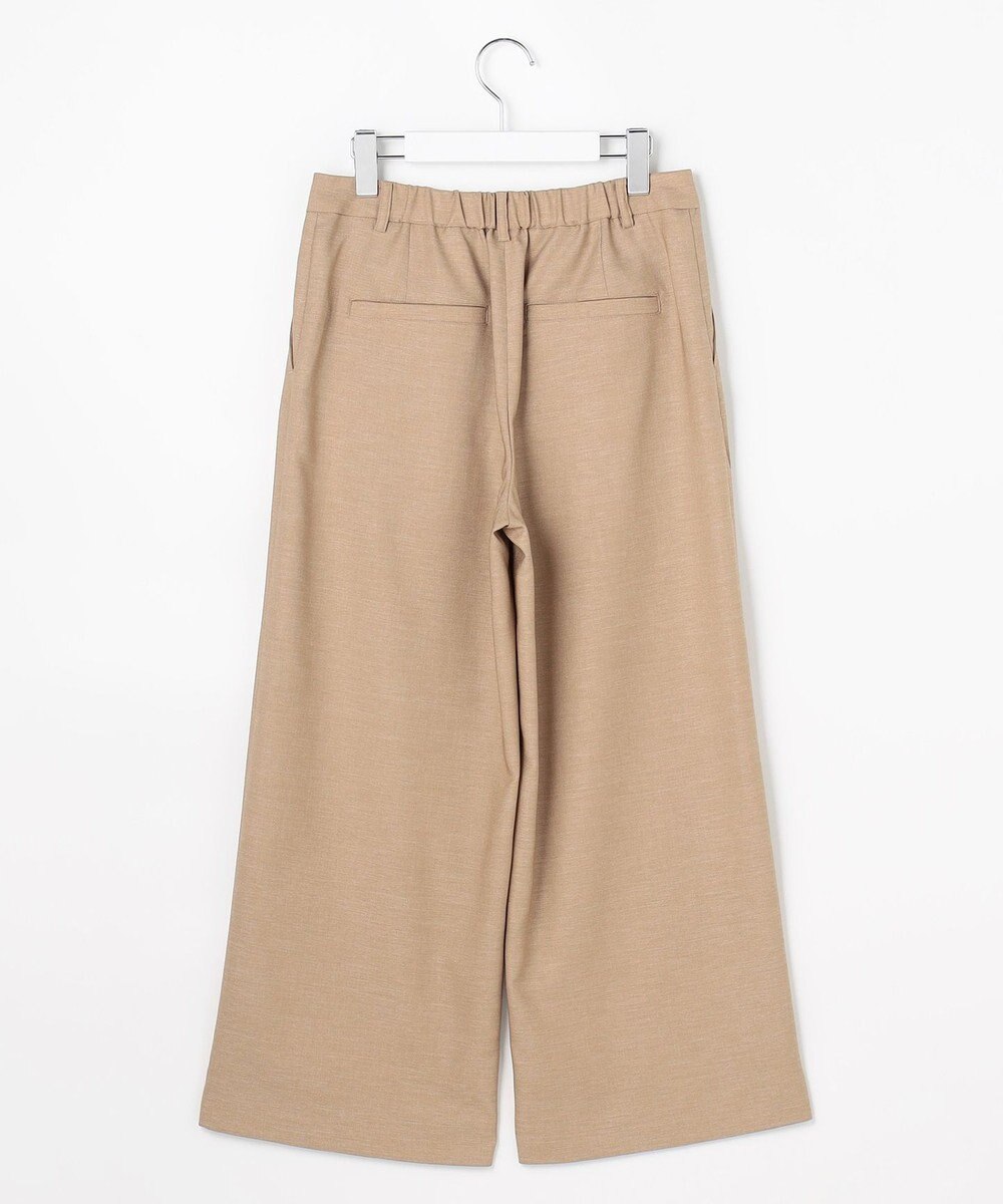 J.PRESS LADIES L FLAXASAオックス ワイド ストレート パンツ 