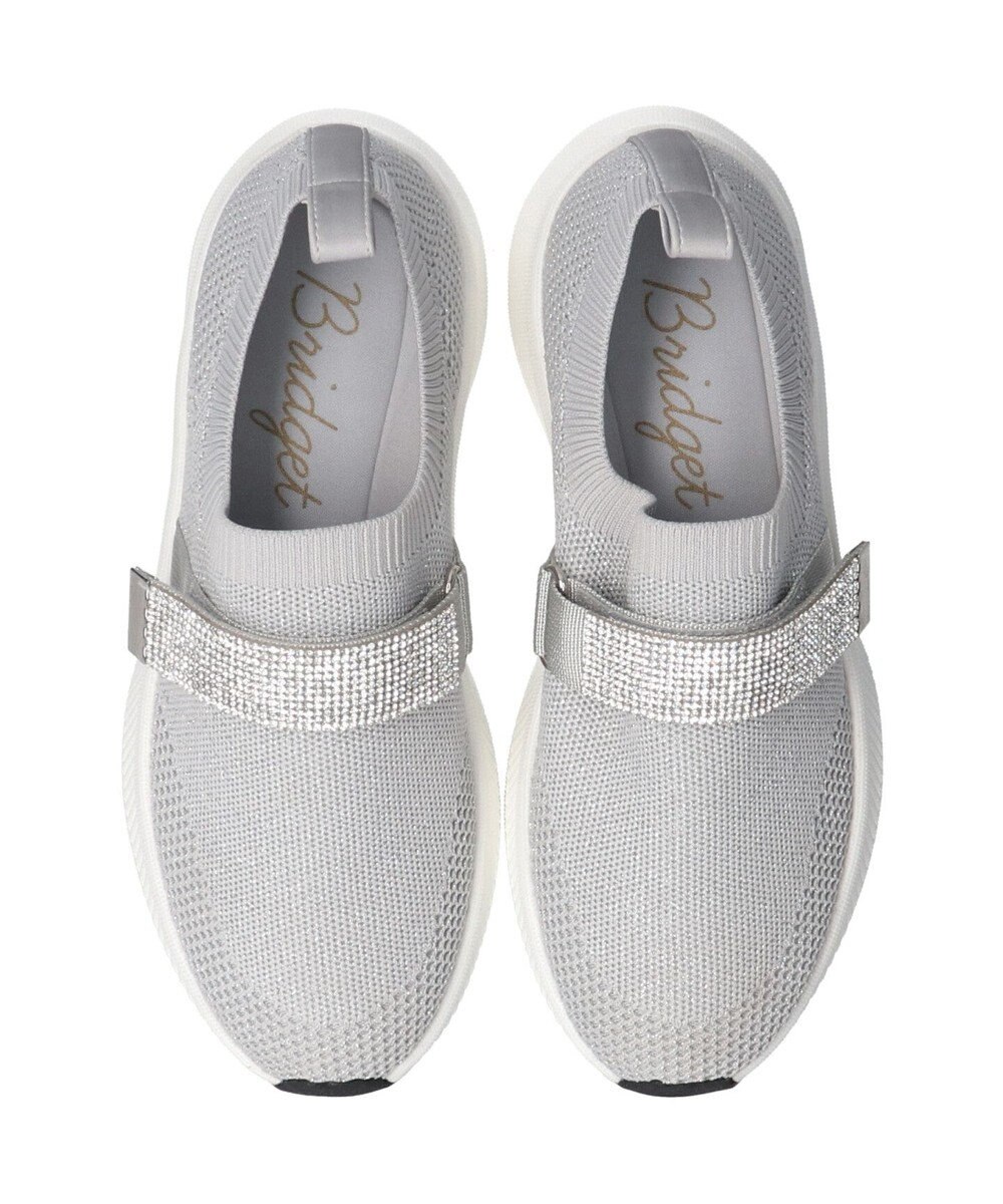 Bridget Birkin 【Bridget Birkin】ベルトストーンニットスニーカー 