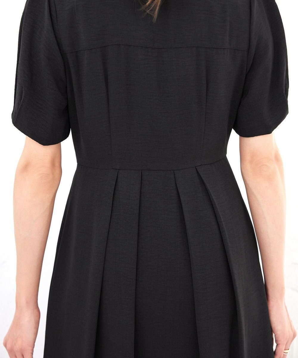 Tiaclasse 【洗える】開襟シャツワンピース 