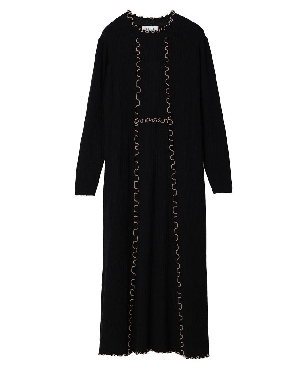 Green Parks ■ＥＳＣＡＲ　メローキリカエニットワンピース 