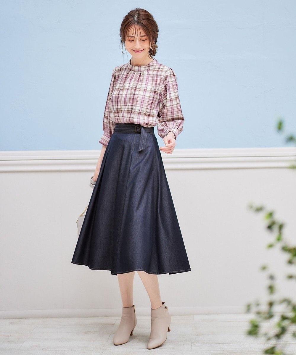 洗える】チノライクタック スカート / any SiS | ファッション通販 