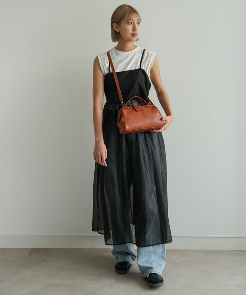 Atelier nuu 日本製 国産レザー parcel ナノダレス ショルダーバッグ 