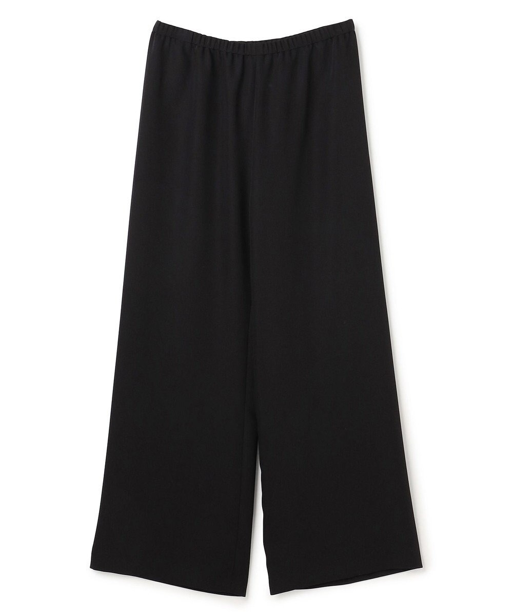 UNFILO L 【ウエストゴム】ドライダブルクロス イージー ワイドパンツ 