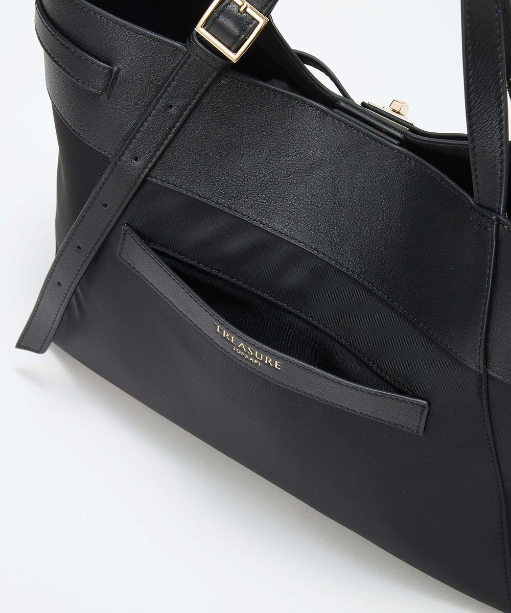 TOPKAPI 【TREASURE TOPKAPI】ナイロン レザーコンビ 2way トートバッグ A4対応 