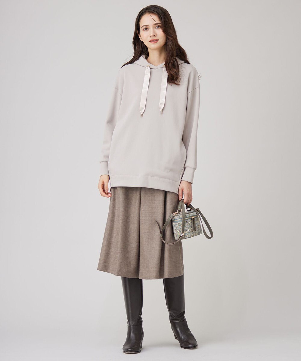 自由区 S 【洗える】コットンダンボール フーディ 