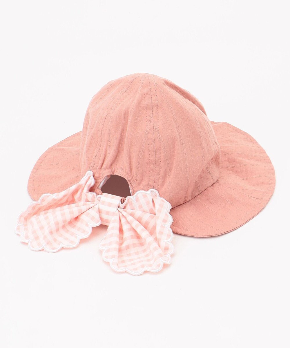 ANY KIDS 日よけ付き リボン ハット 