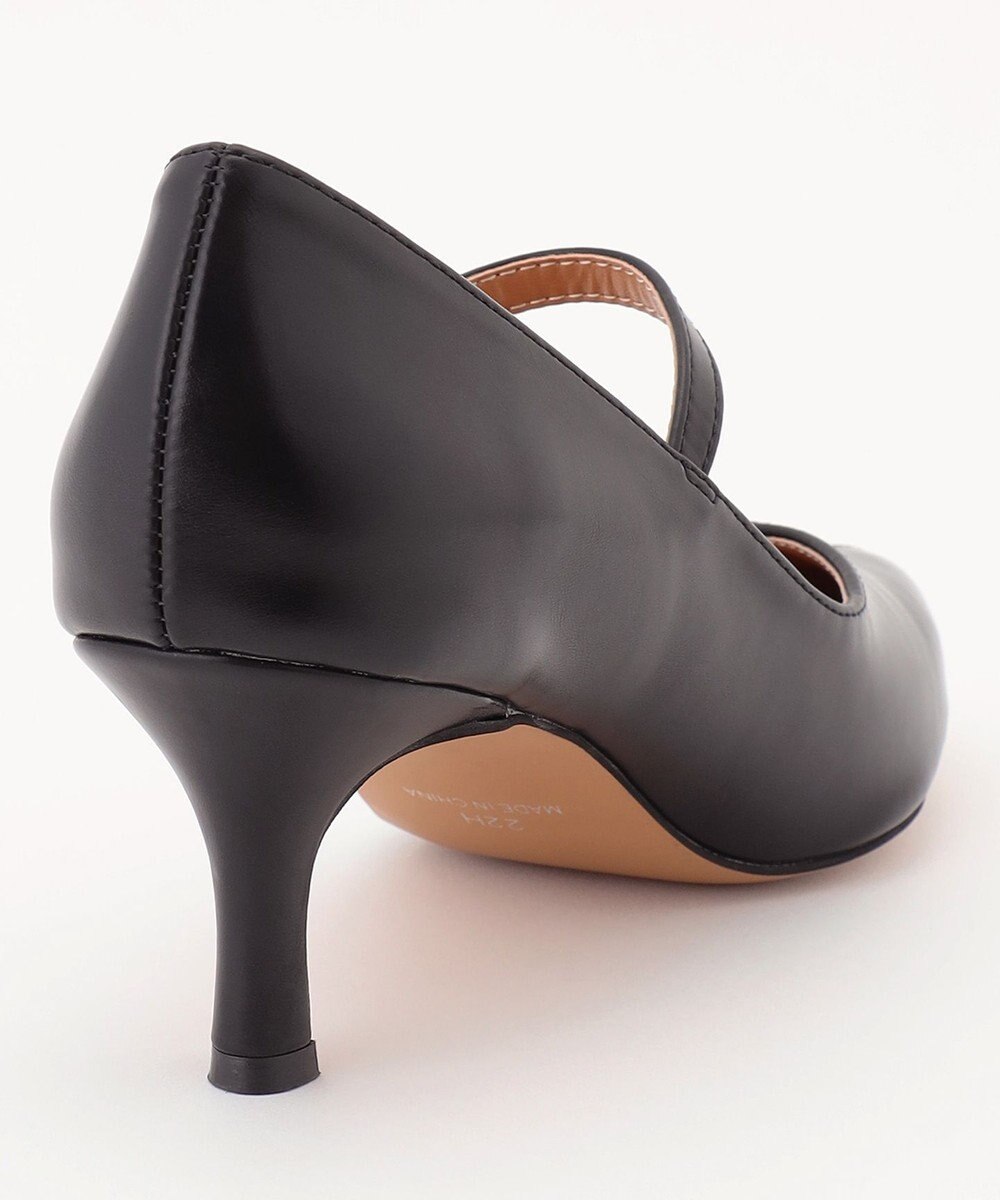 ICB パールバックル ポインテッドパンプス 