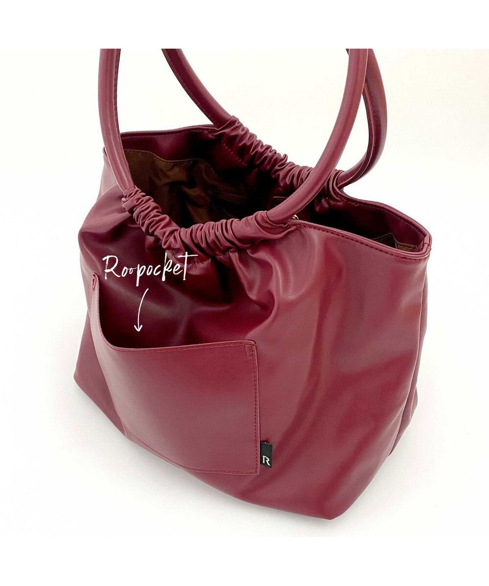 ROOTOTE 1251【合皮ギャザートート】LT.デリ.クランプリー-A 