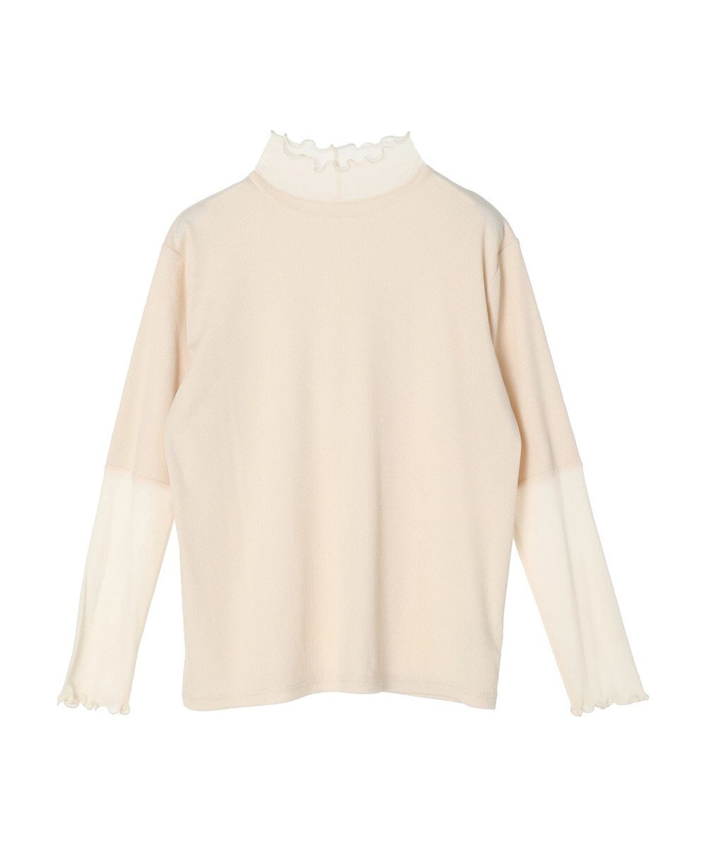 Green Parks ・ｎｏｖｅｍ９　リブ×シアーハイネック 