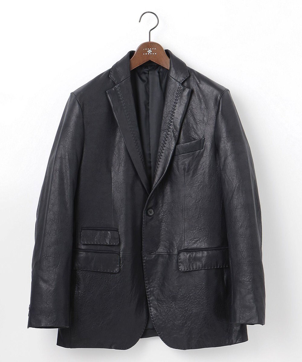 JOSEPH ABBOUD 【キングサイズ・スペインラム使用】 ナチュラルレザージャケット 