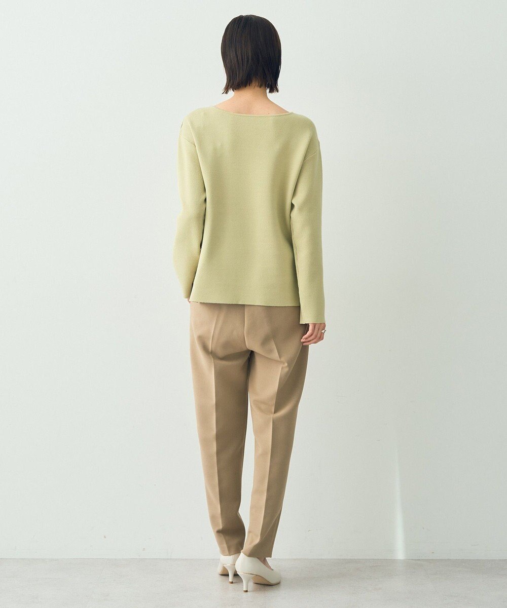 YECCA VECCA ミラノリブ金釦ニット 