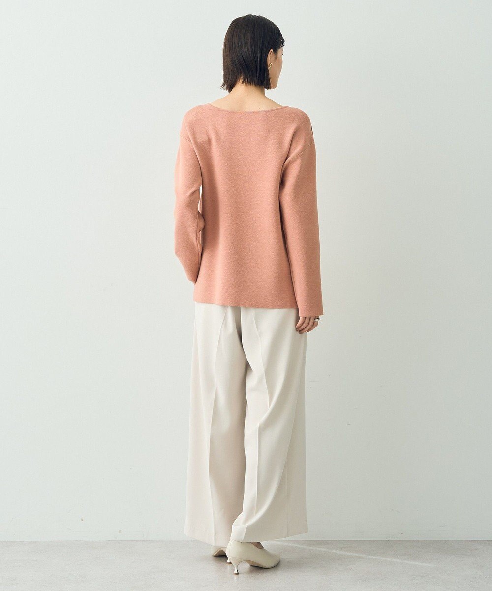 YECCA VECCA ミラノリブ金釦ニット 